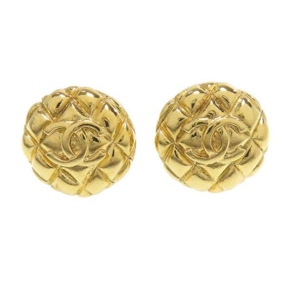 CHANEL Authentic Gold Earrings